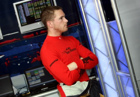 Scott Speed som ikke får flere chancer hos Toro Rosso